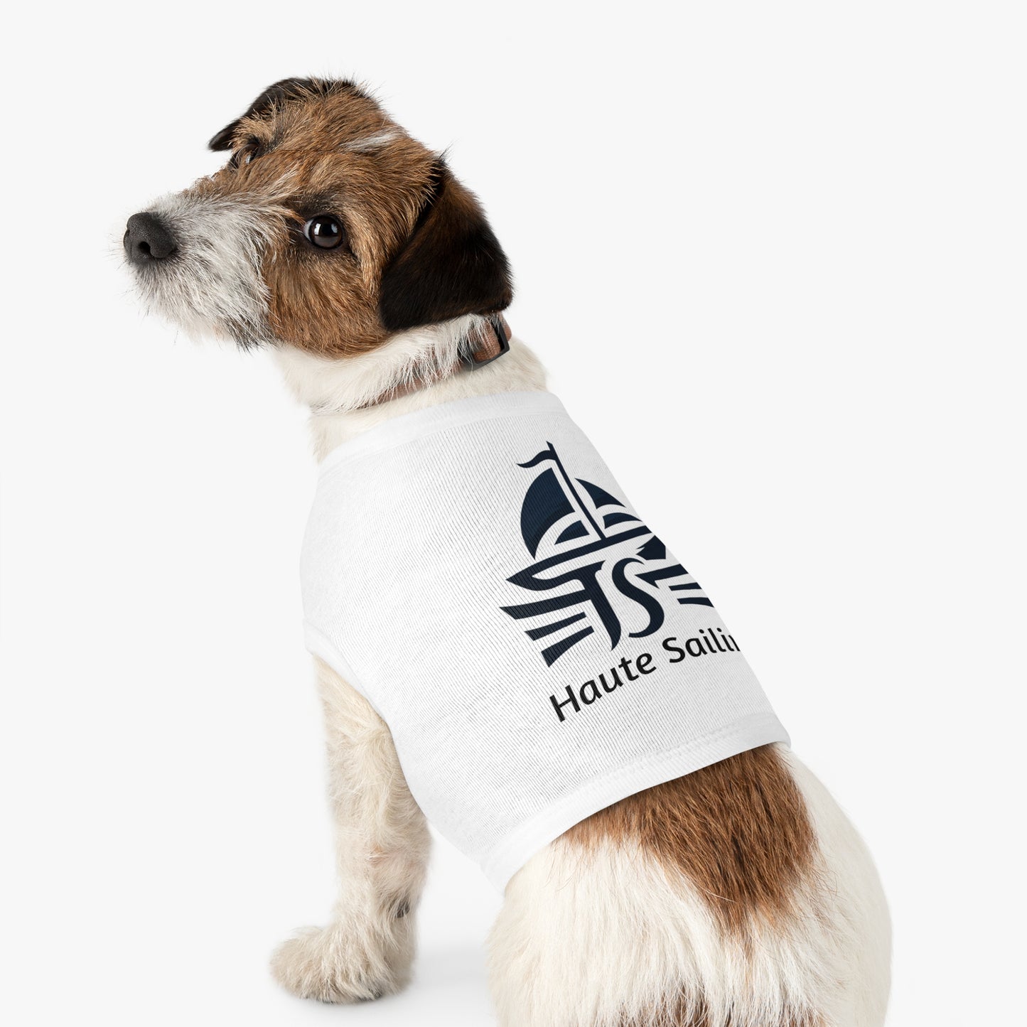 Pet Tank Top - I'd rather be Haute Sailing
