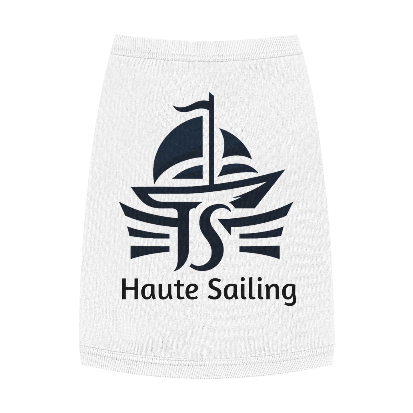 Pet Tank Top - I'd rather be Haute Sailing