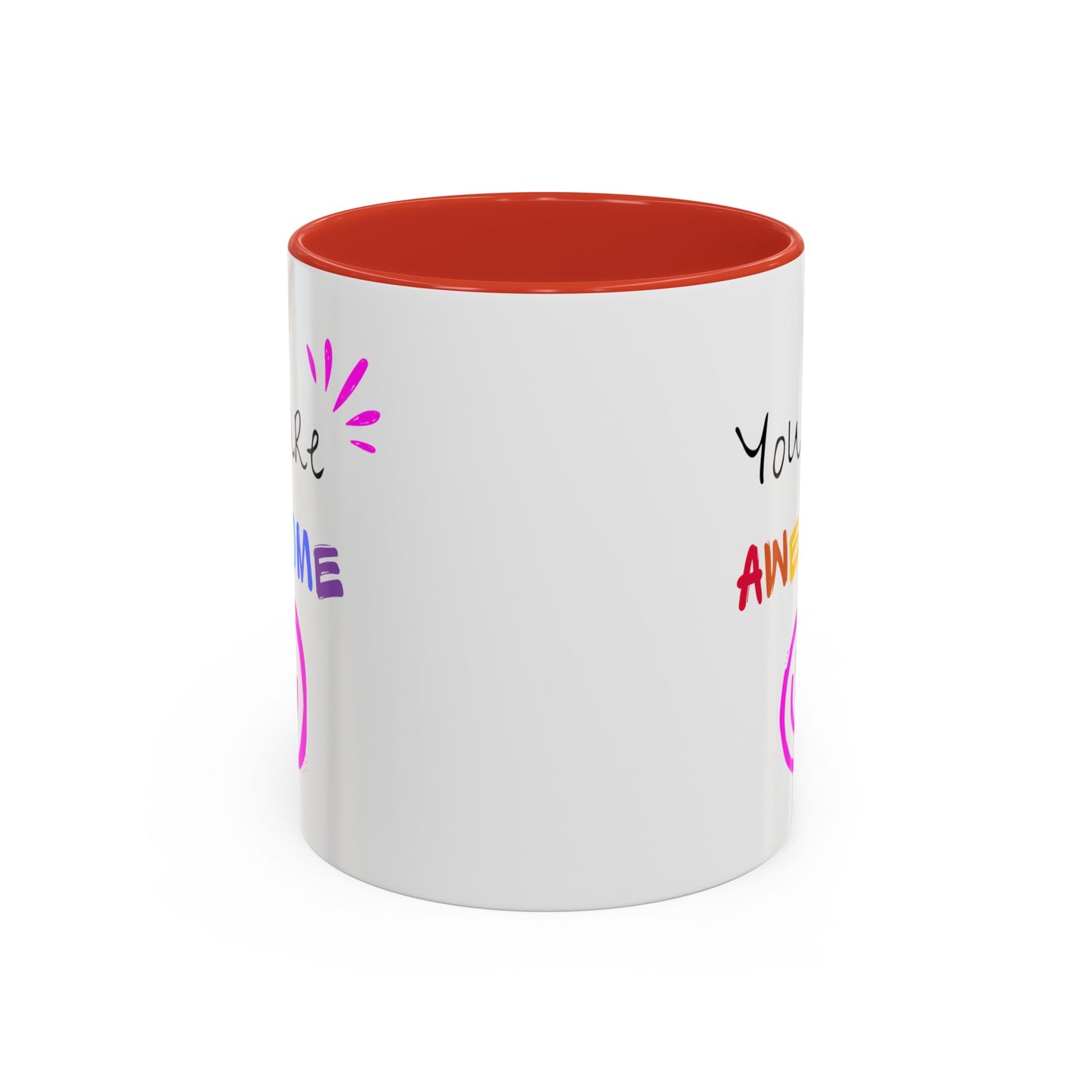 You are Awesome Accent Coffee Mug, 11oz - Haute Sail