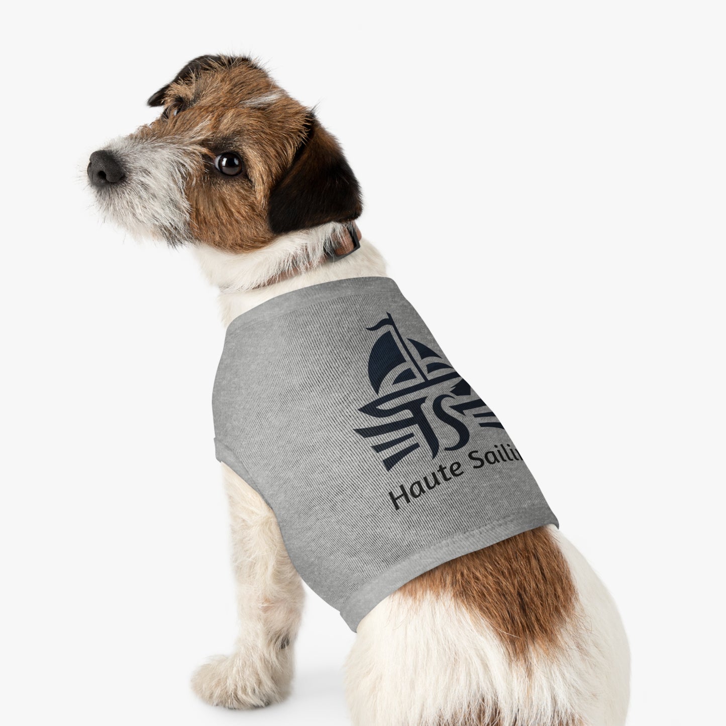 Pet Tank Top - I'd rather be Haute Sailing