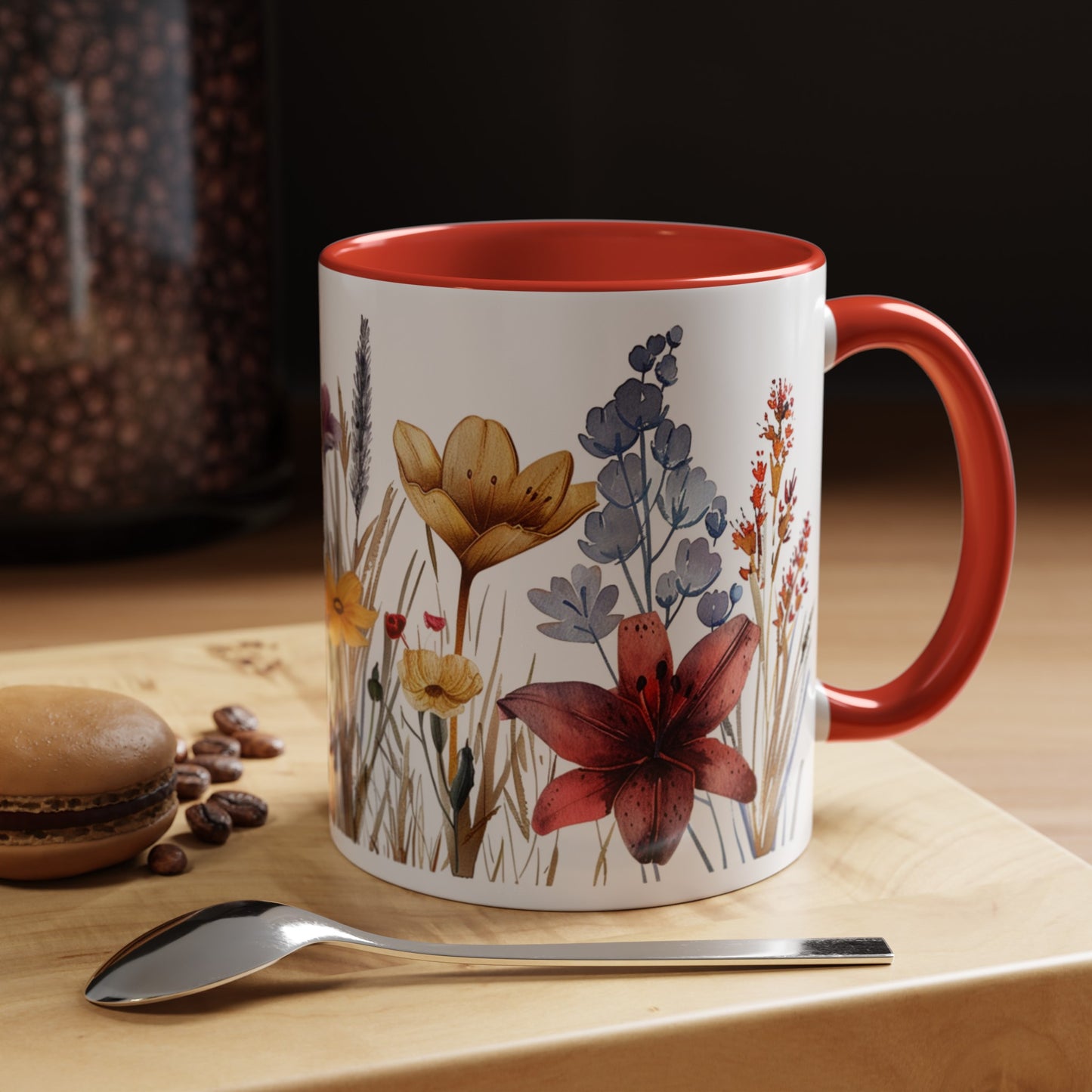 Water Flowers Coffee Mug, 11oz - Haute Sail