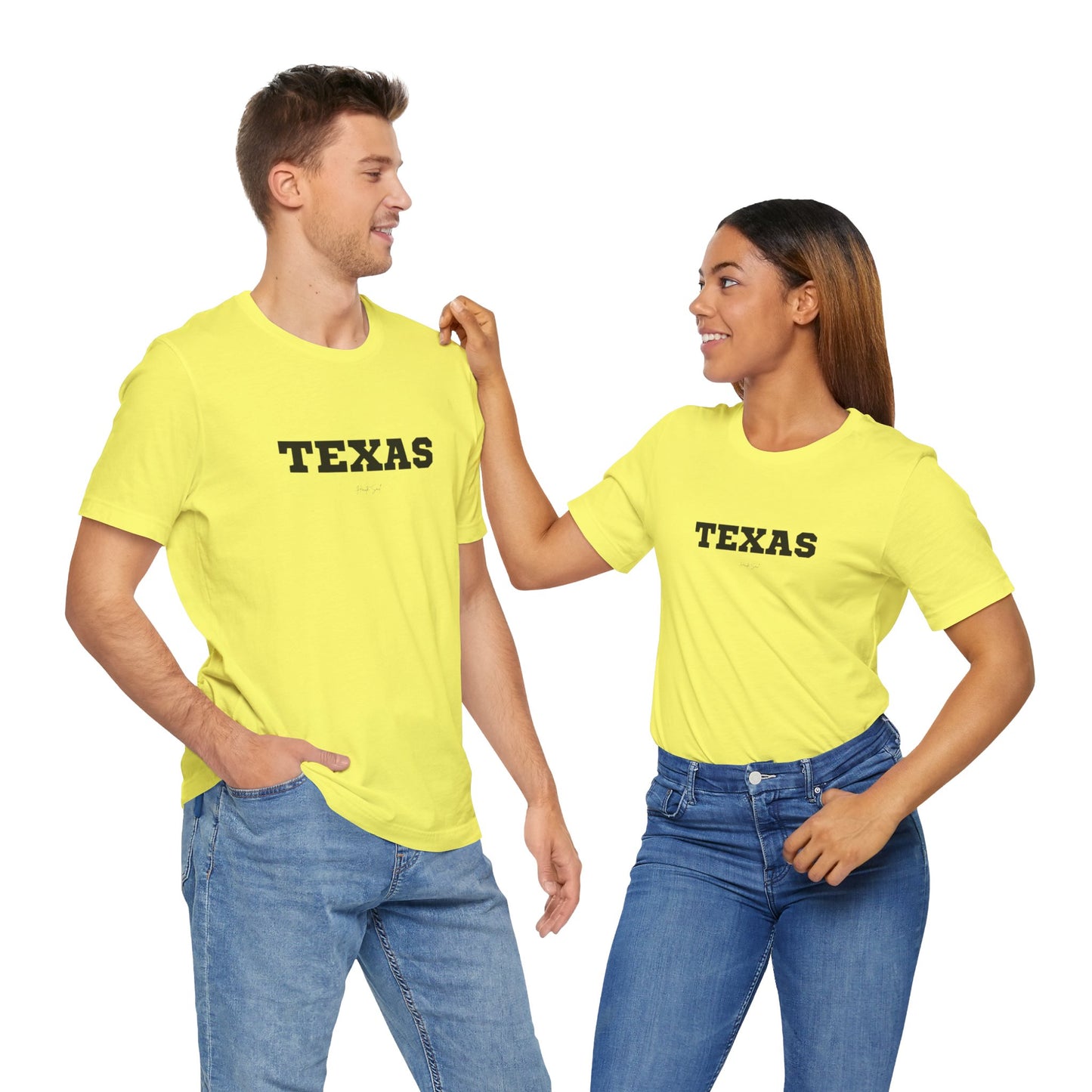 Texas Unisex Jersey Short Sleeve Tee - Haute Sail