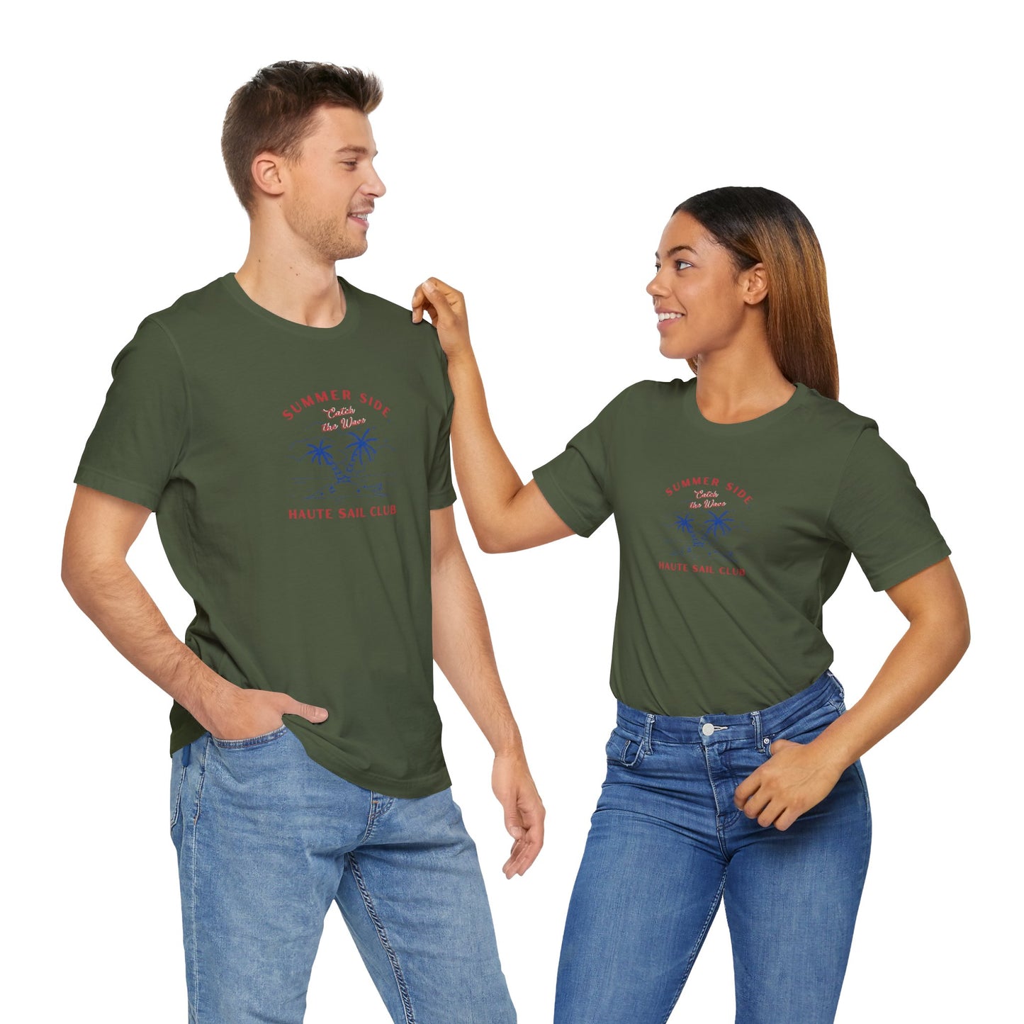 Summer Side Haute Sail Club Unisex Jersey Short Sleeve Tee - Haute Sail