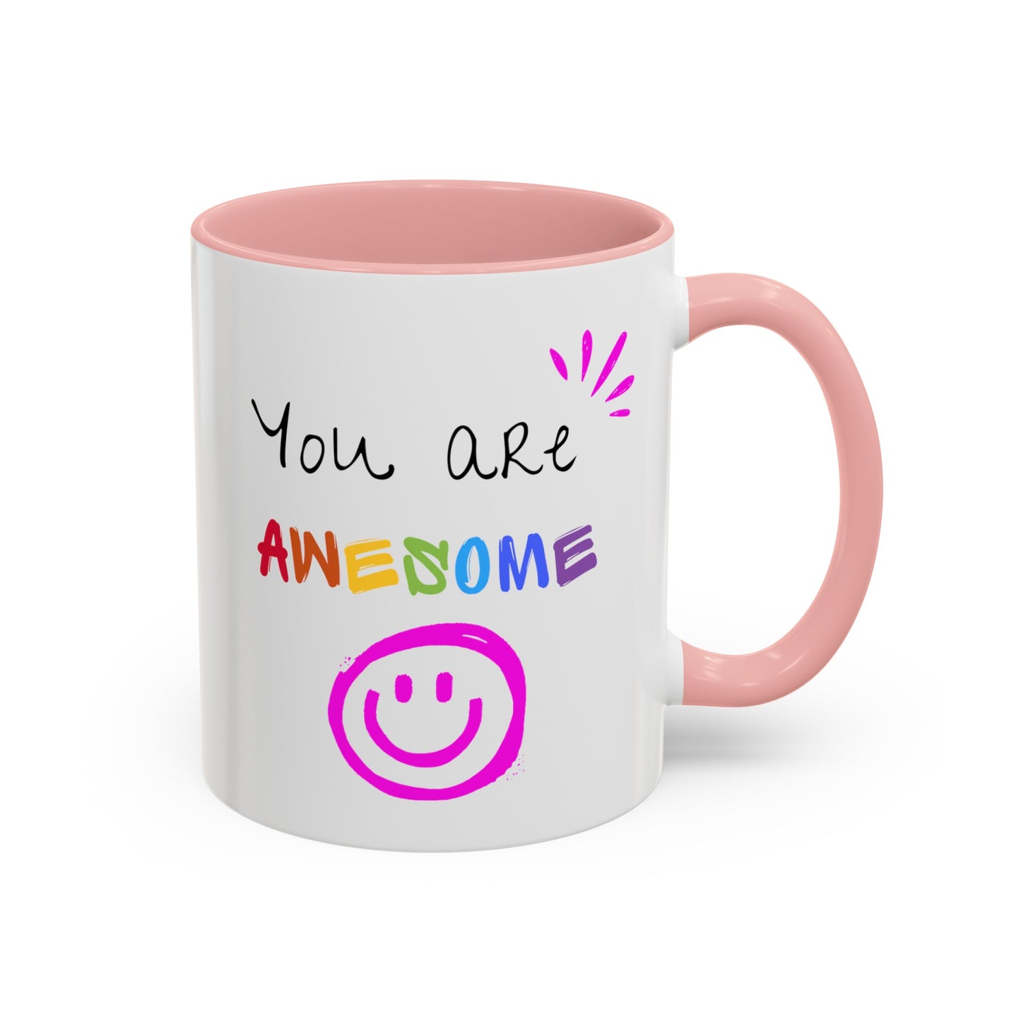 You are Awesome Accent Coffee Mug, 11oz - Haute Sail