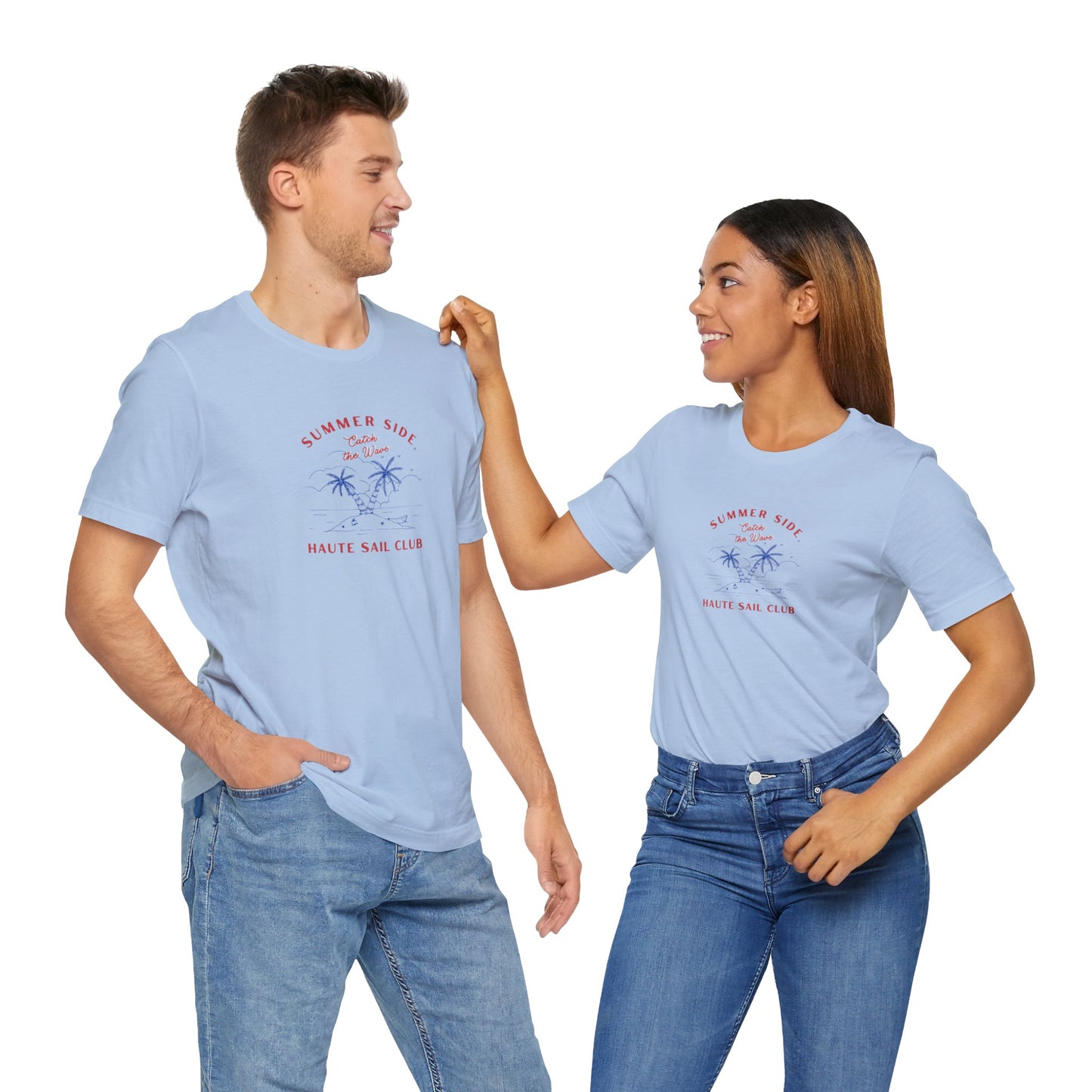 Summer Side Haute Sail Club Unisex Jersey Short Sleeve Tee - Haute Sail