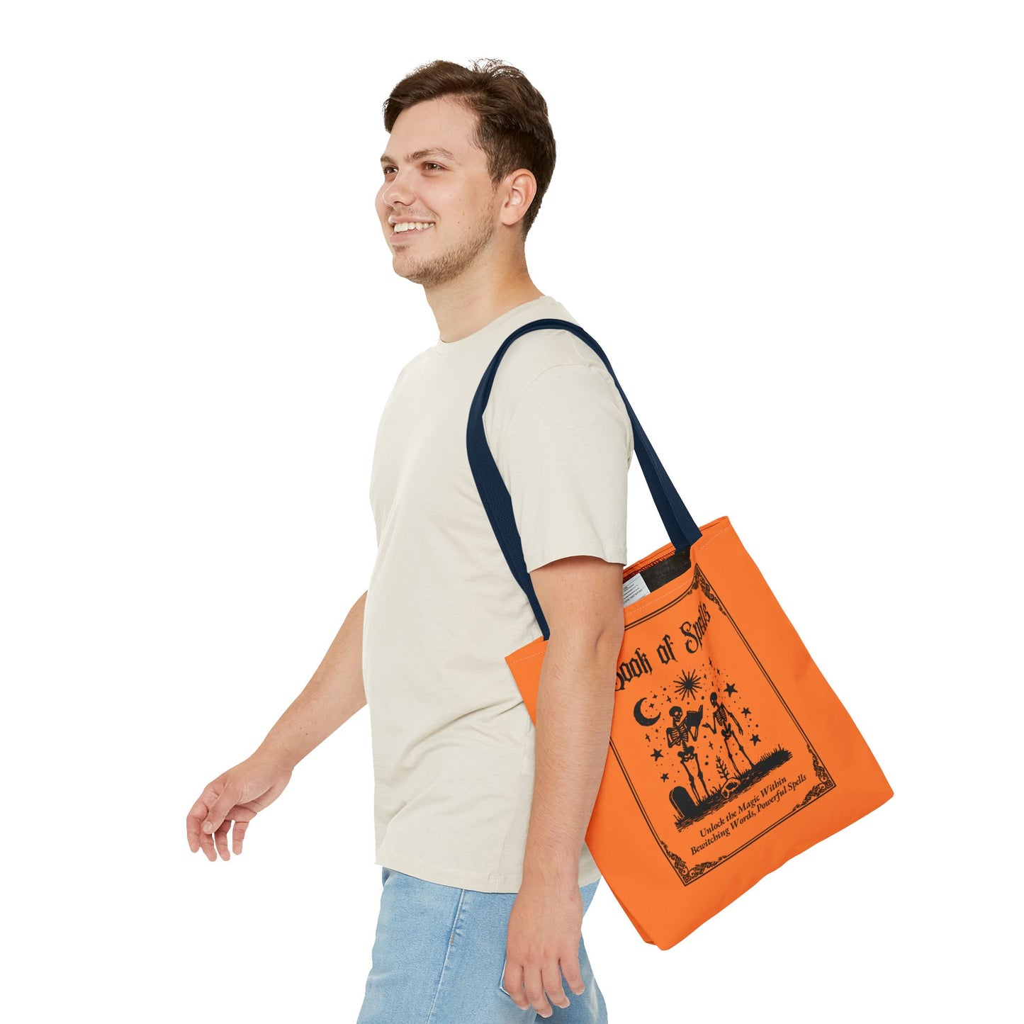 Book of Spells Halloween Tote Bag