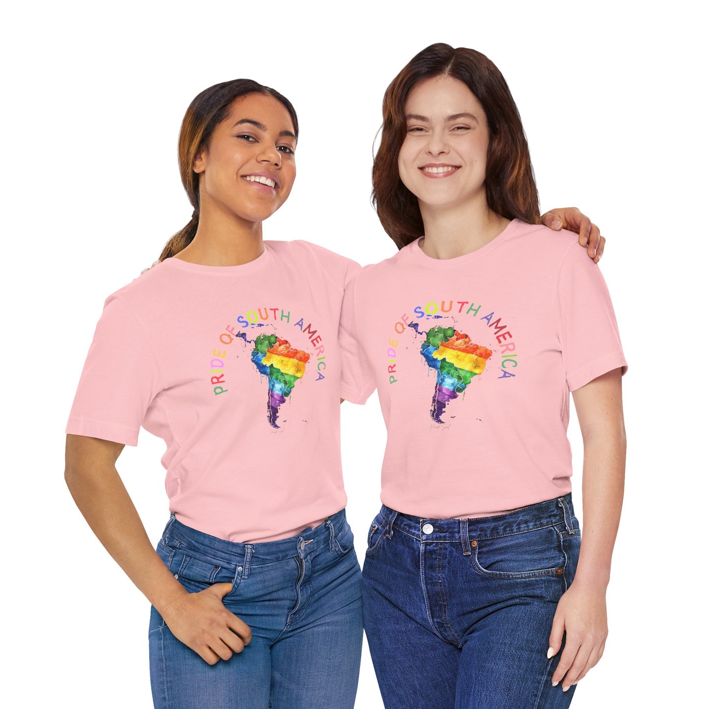 T-Shirt - Pride of South America Unisex Jersey Short Sleeve Tee