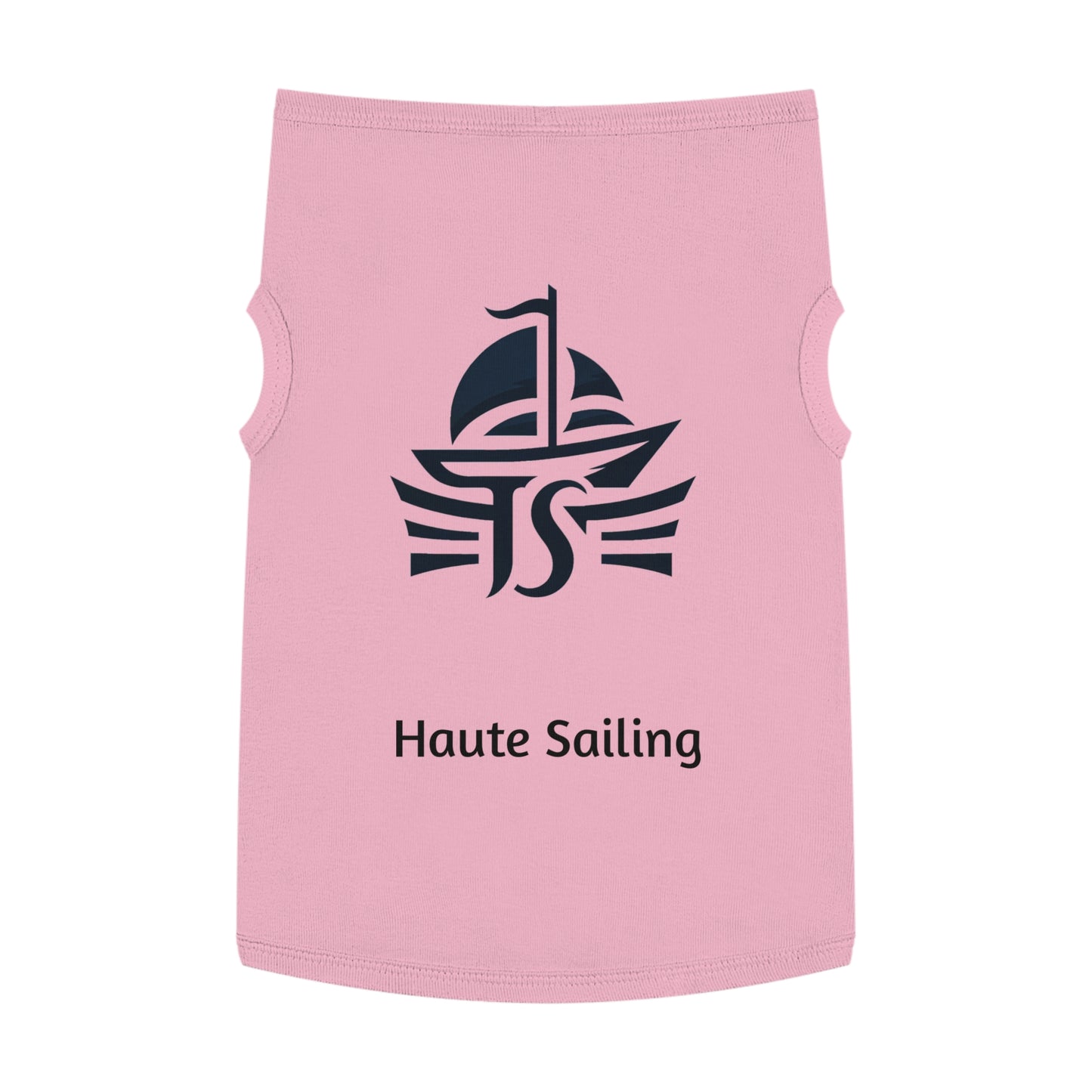 Pet Tank Top - I'd rather be Haute Sailing