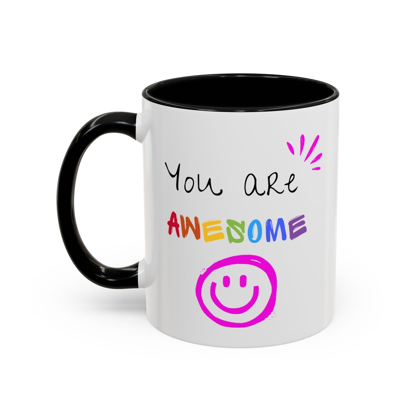 You are Awesome Accent Coffee Mug, 11oz - Haute Sail