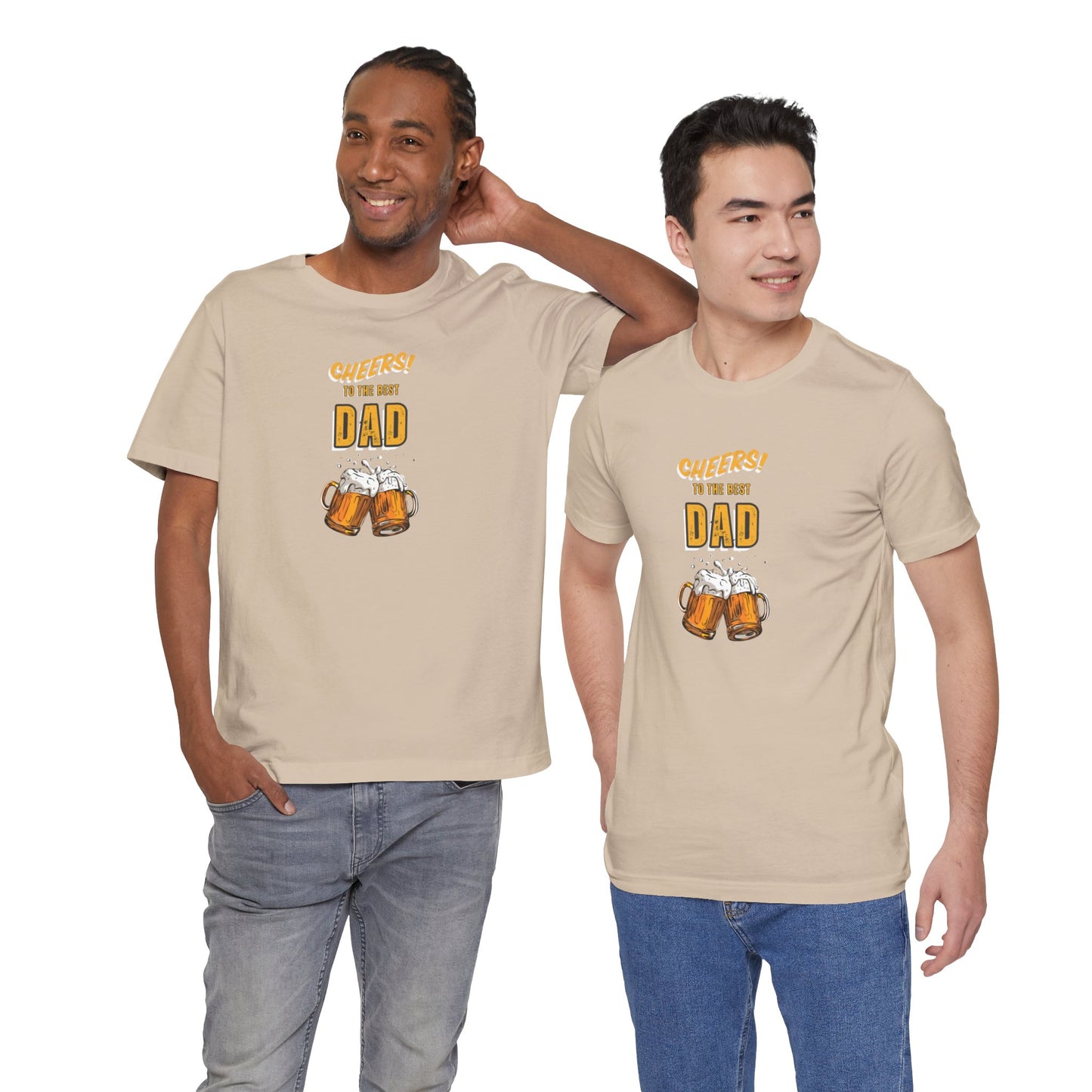 Cheers to the Best Dad Unisex - Haute Sail