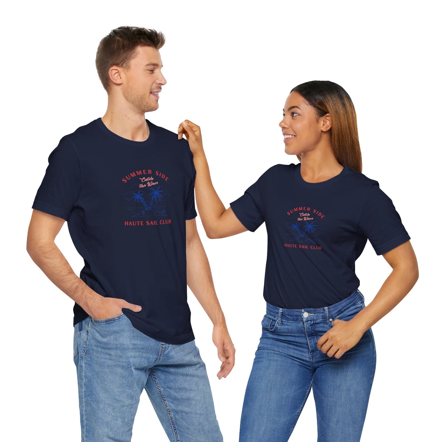 Summer Side Haute Sail Club Unisex Jersey Short Sleeve Tee - Haute Sail