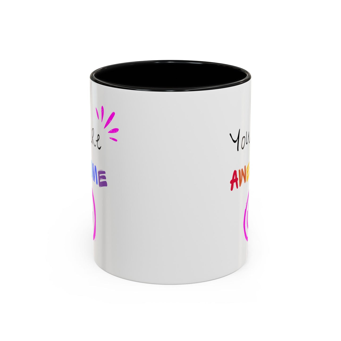 You are Awesome Accent Coffee Mug, 11oz - Haute Sail