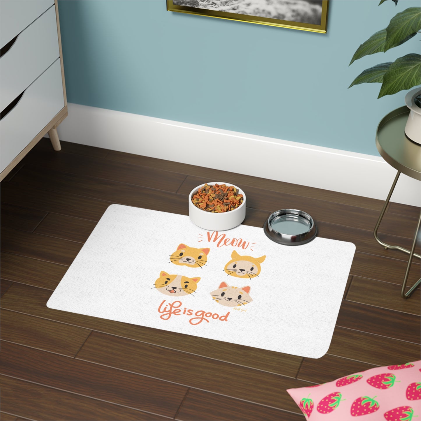 Meow Feeding Mat - Haute Sail