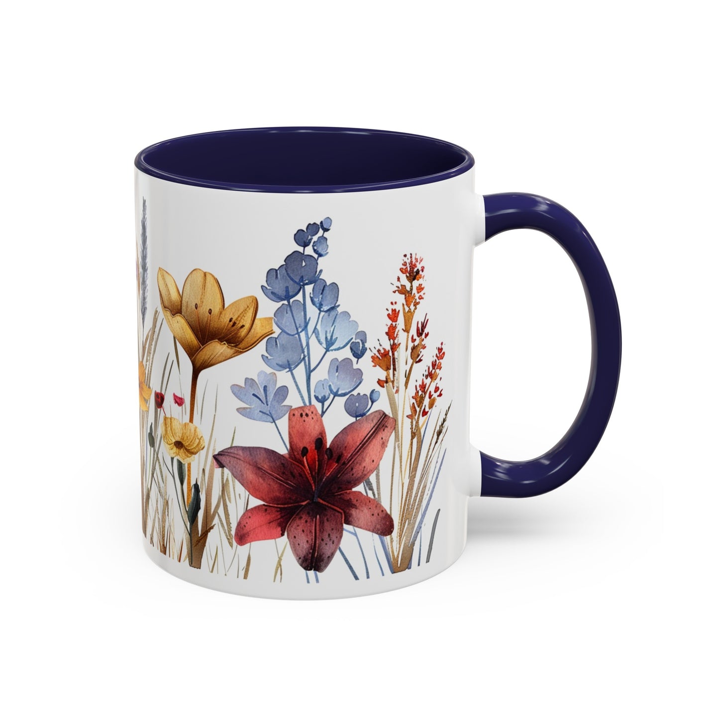 Water Flowers Coffee Mug, 11oz - Haute Sail