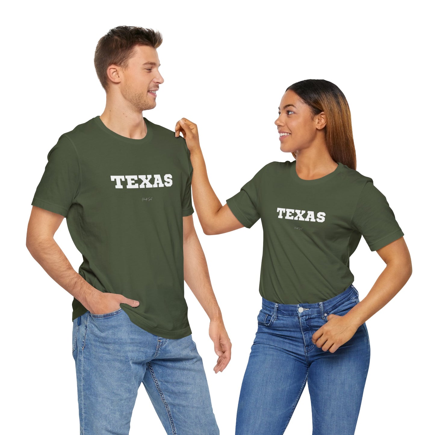 Texas Unisex Jersey Short Sleeve Tee - Haute Sail