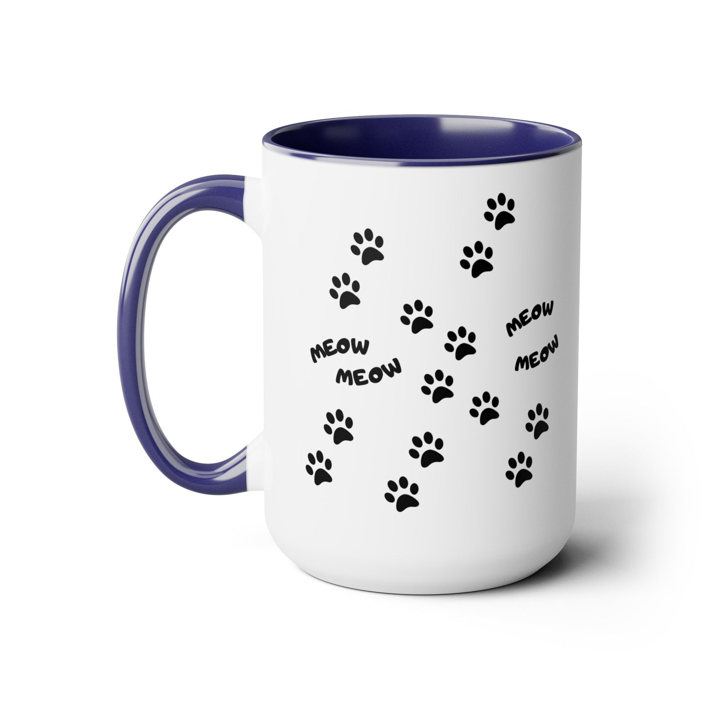 World's Best Cat Mom Two-Tone Coffee Mug, 15oz - Haute Sail
