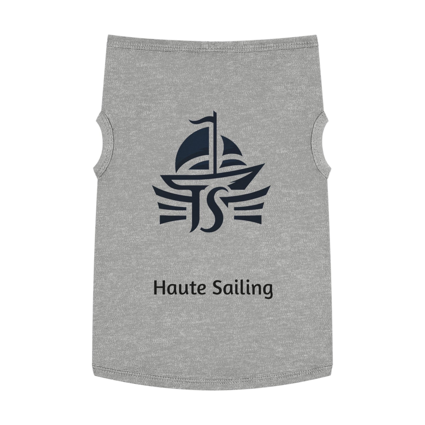 Pet Tank Top - I'd rather be Haute Sailing