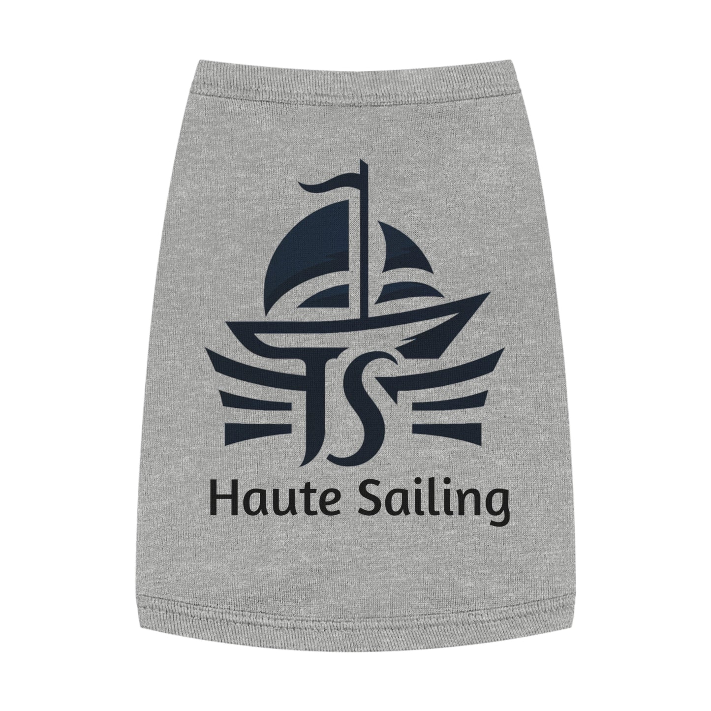 Pet Tank Top - I'd rather be Haute Sailing