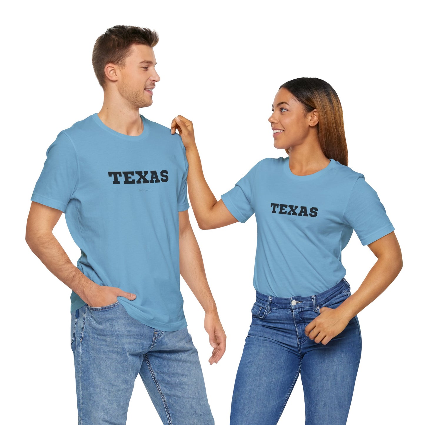 Texas Unisex Jersey Short Sleeve Tee - Haute Sail