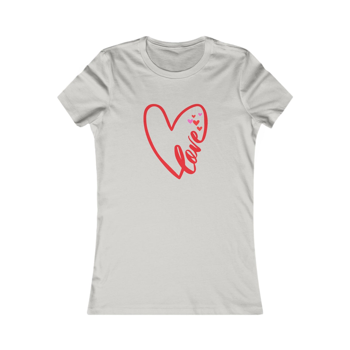 Tee Love Hearts Women's Favorite