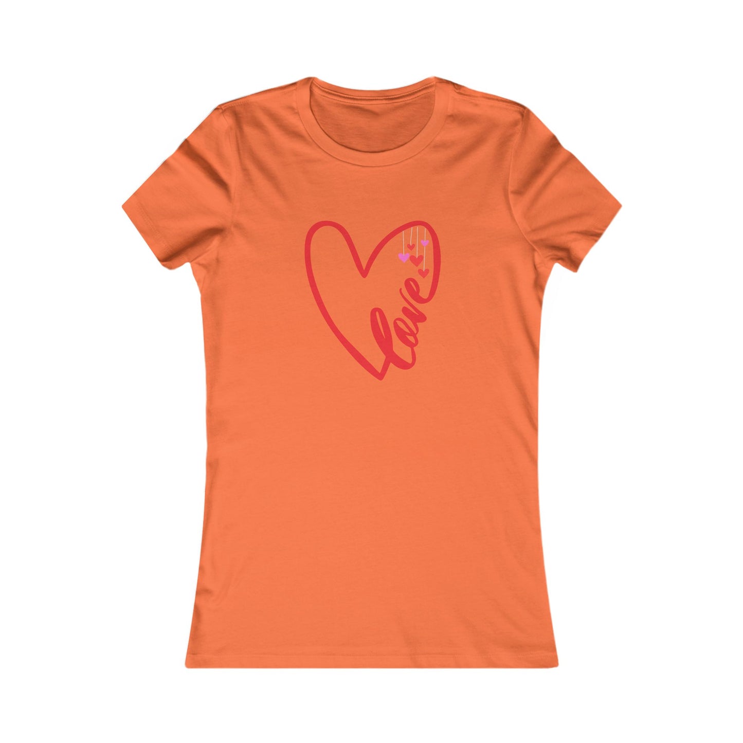 Tee Love Hearts Women's Favorite