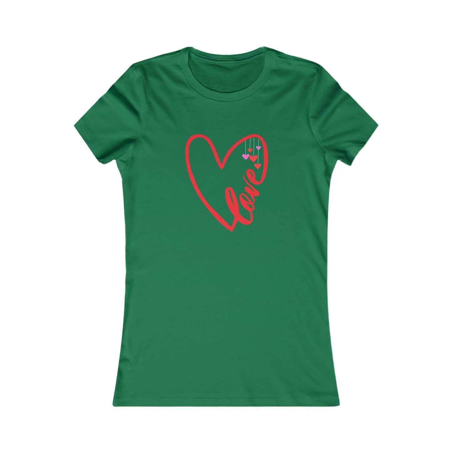 Tee Love Hearts Women's Favorite