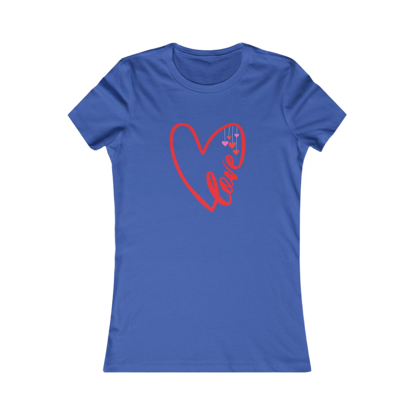 Tee Love Hearts Women's Favorite