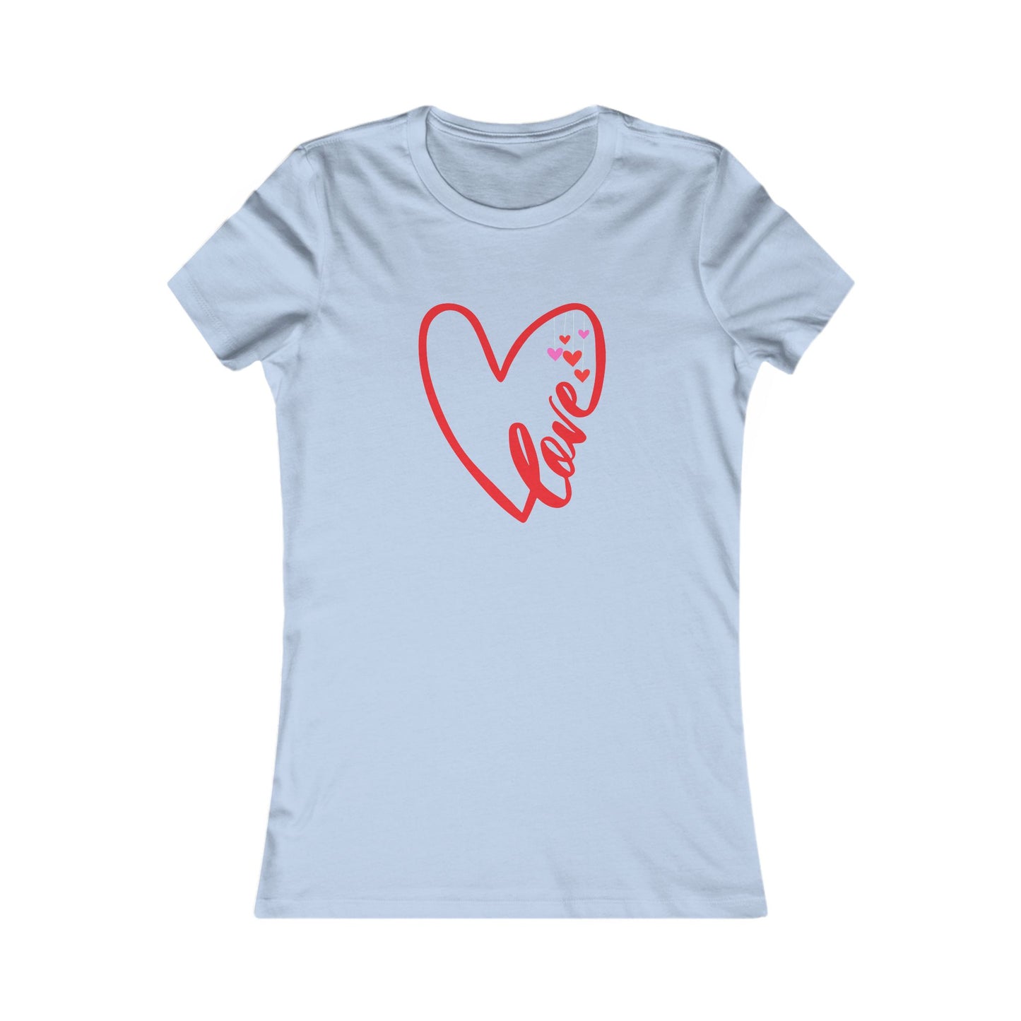 Tee Love Hearts Women's Favorite
