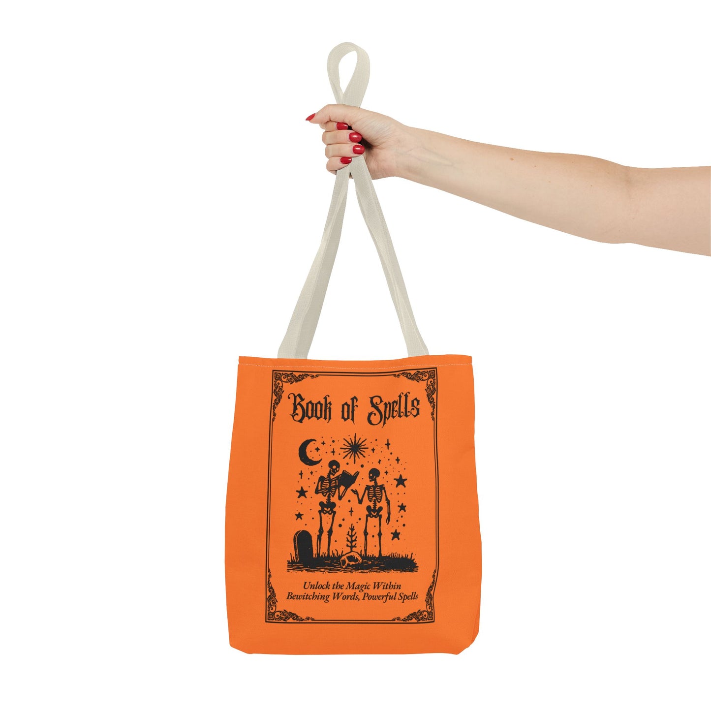 Book of Spells Halloween Tote Bag