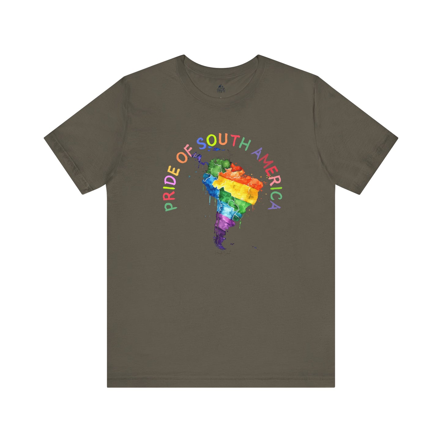 T-Shirt - Pride of South America Unisex Jersey Short Sleeve Tee