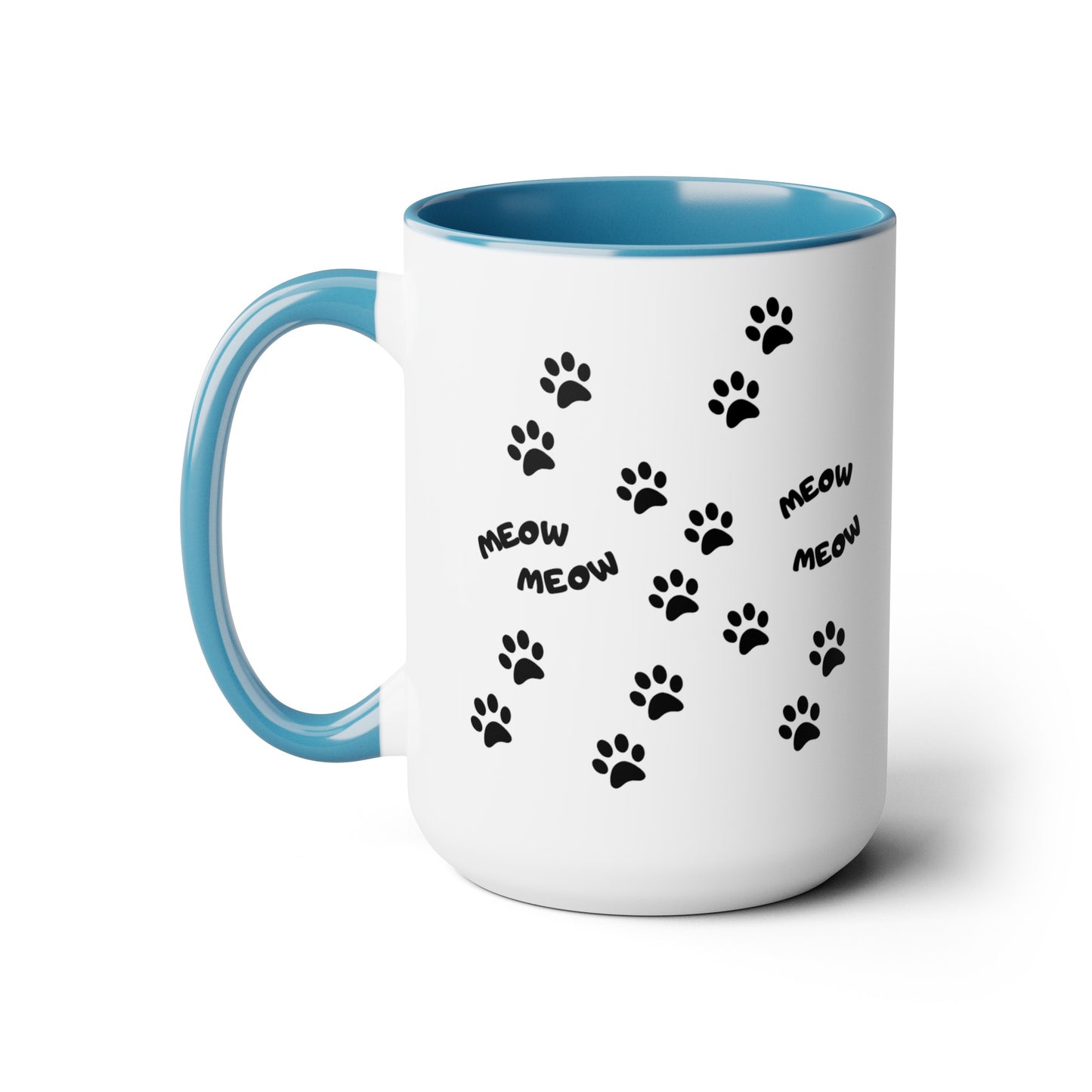 World's Best Cat Mom Two-Tone Coffee Mug, 15oz - Haute Sail