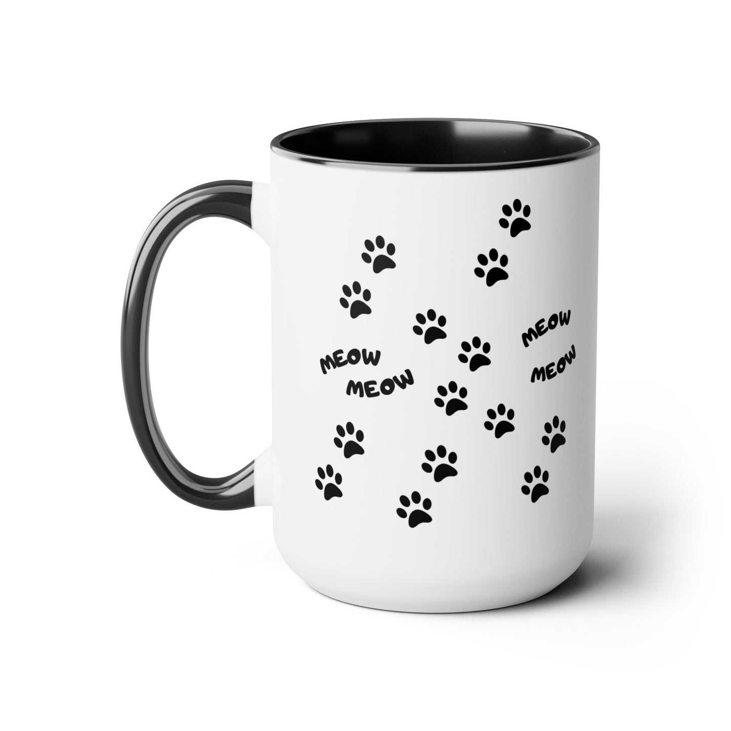 World's Best Cat Mom Two-Tone Coffee Mug, 15oz - Haute Sail