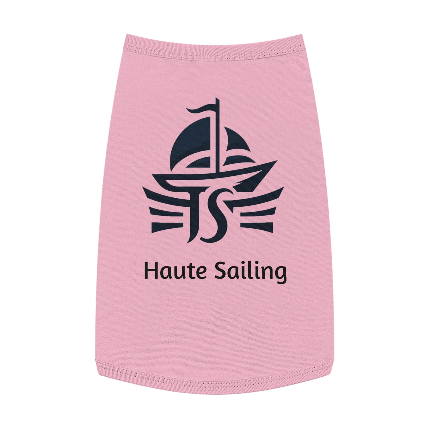 Pet Tank Top - I'd rather be Haute Sailing
