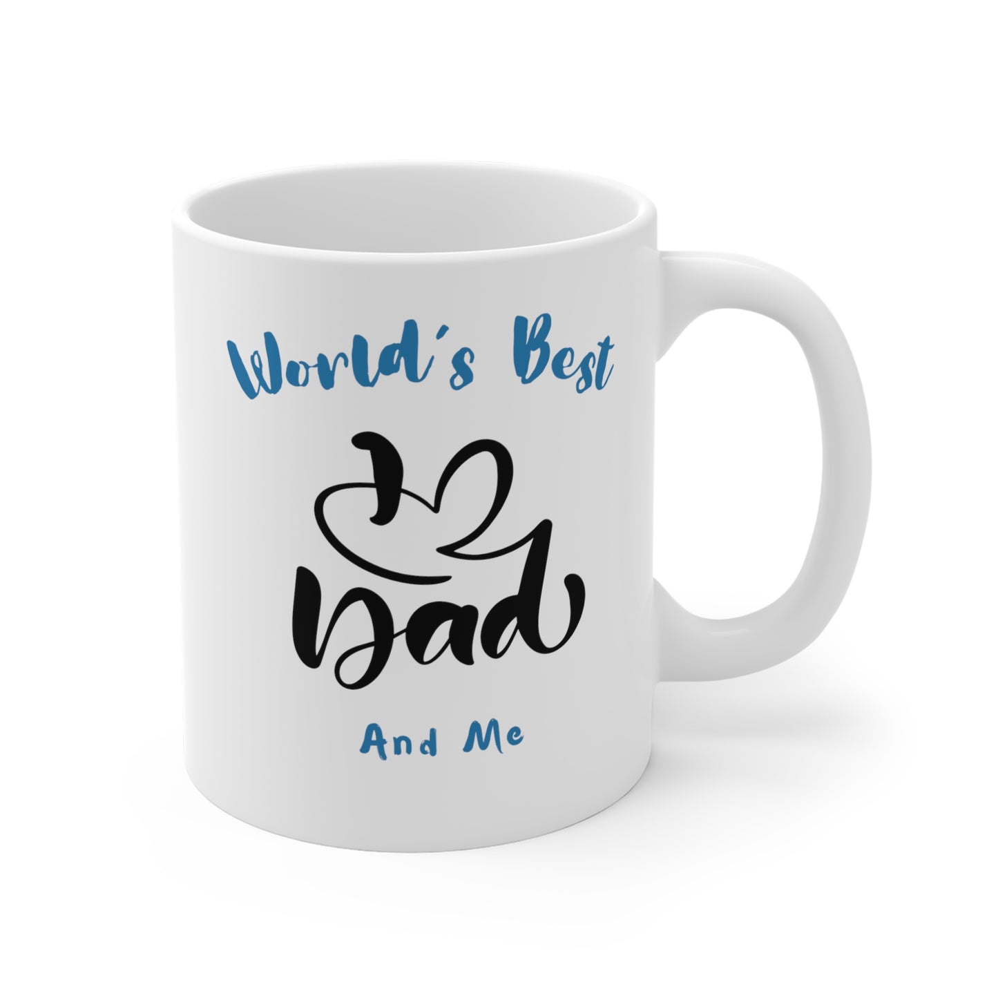 World's Best Dad & Me Son Ceramic Mugs (11oz\15oz\20oz)