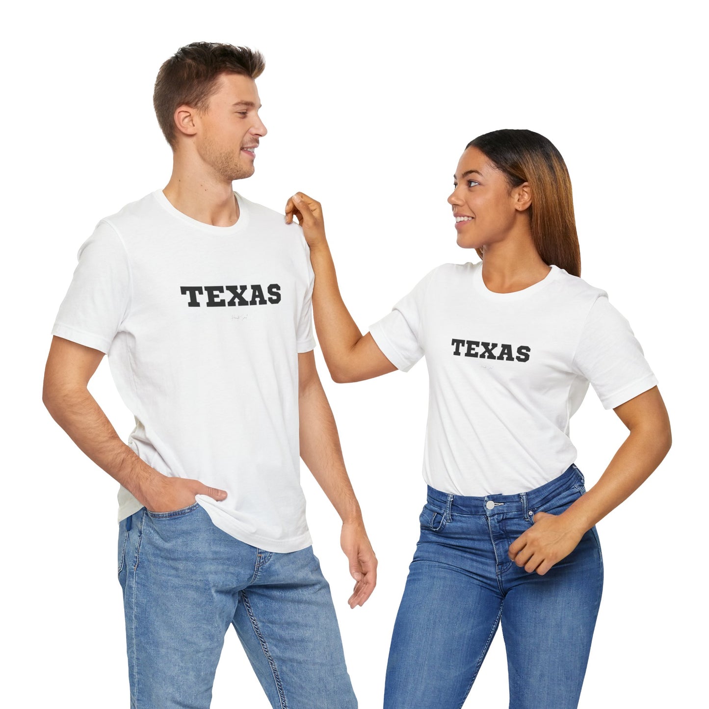Texas Unisex Jersey Short Sleeve Tee - Haute Sail