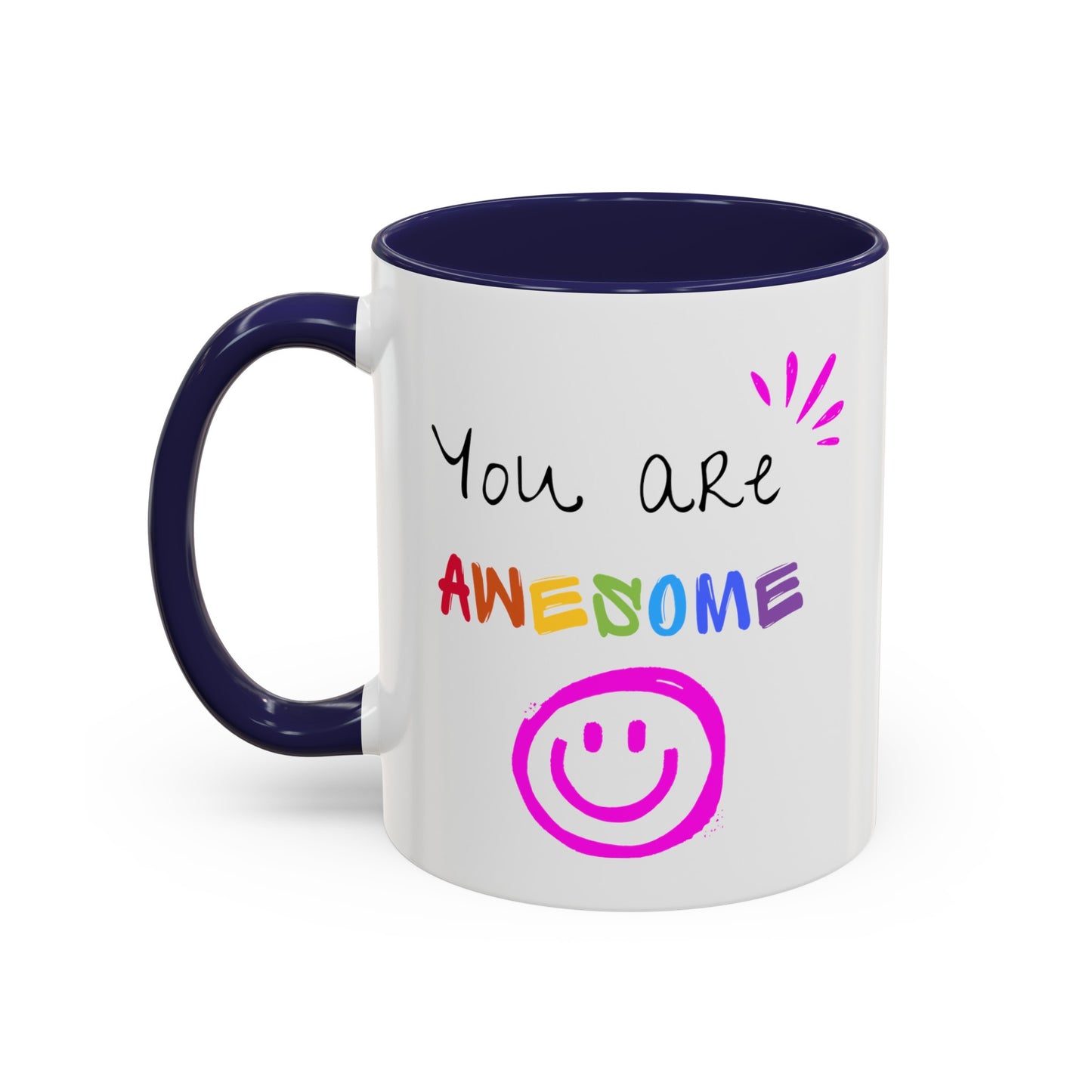 You are Awesome Accent Coffee Mug, 11oz - Haute Sail