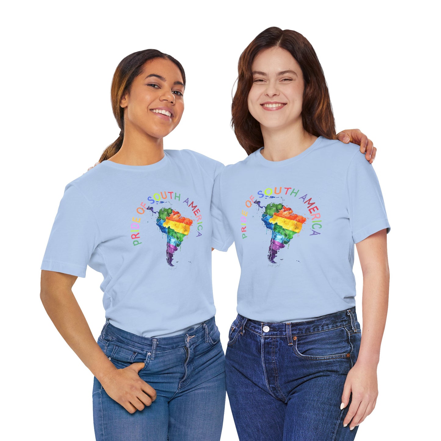 T-Shirt - Pride of South America Unisex Jersey Short Sleeve Tee