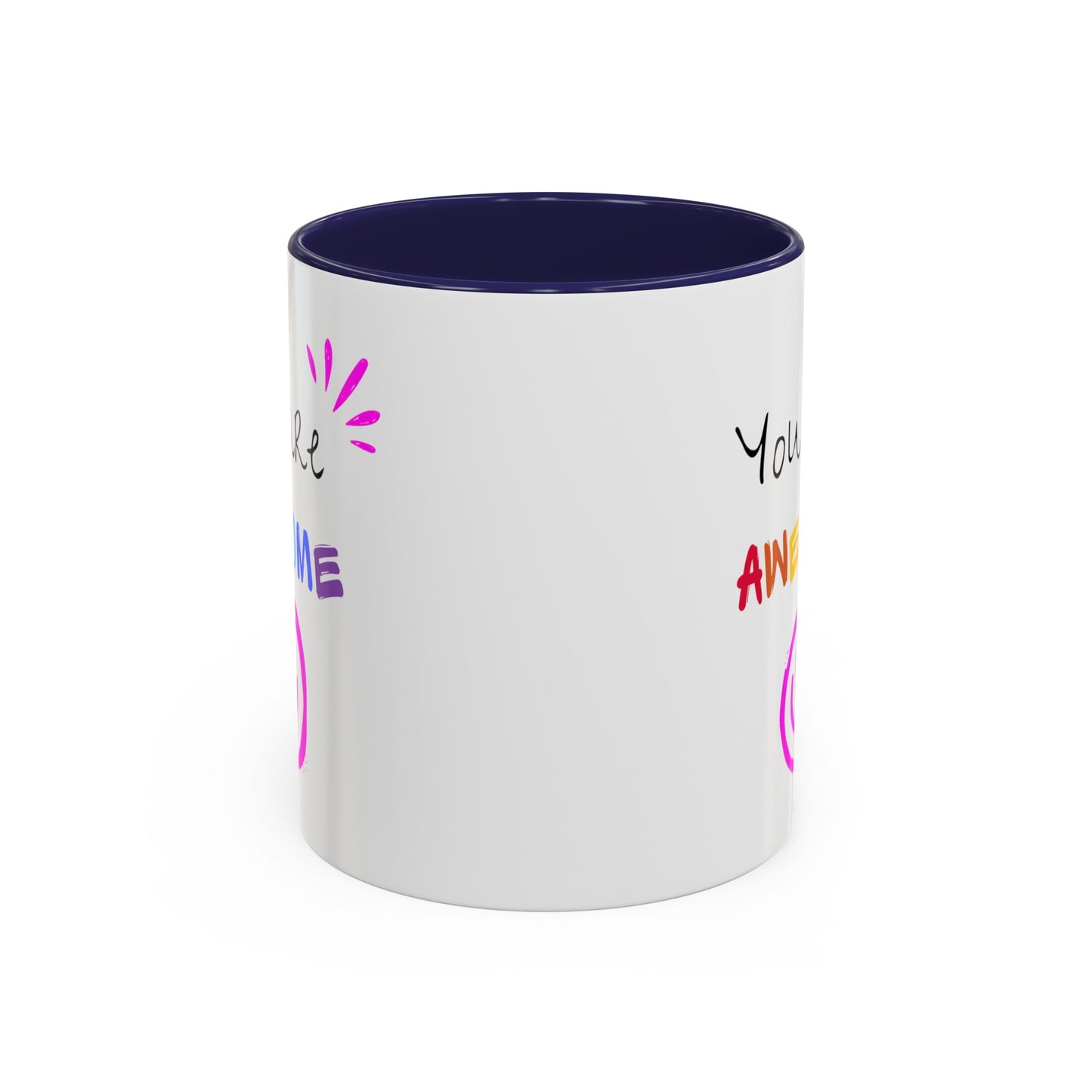You are Awesome Accent Coffee Mug, 11oz - Haute Sail
