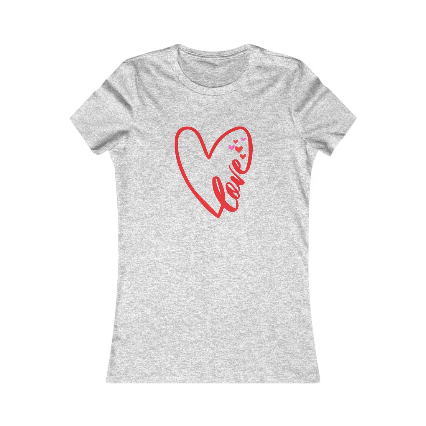 Tee Love Hearts Women's Favorite