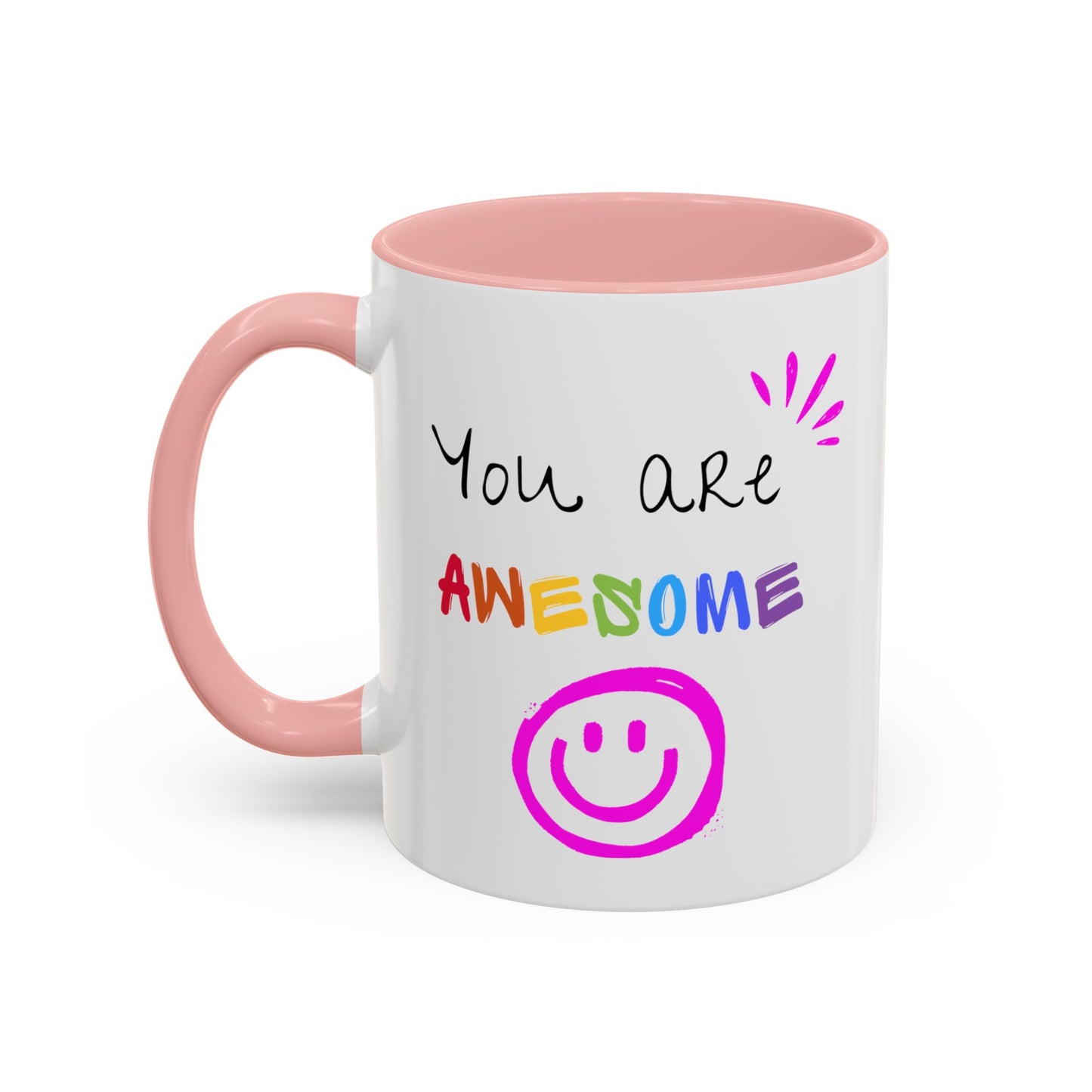 You are Awesome Accent Coffee Mug, 11oz - Haute Sail