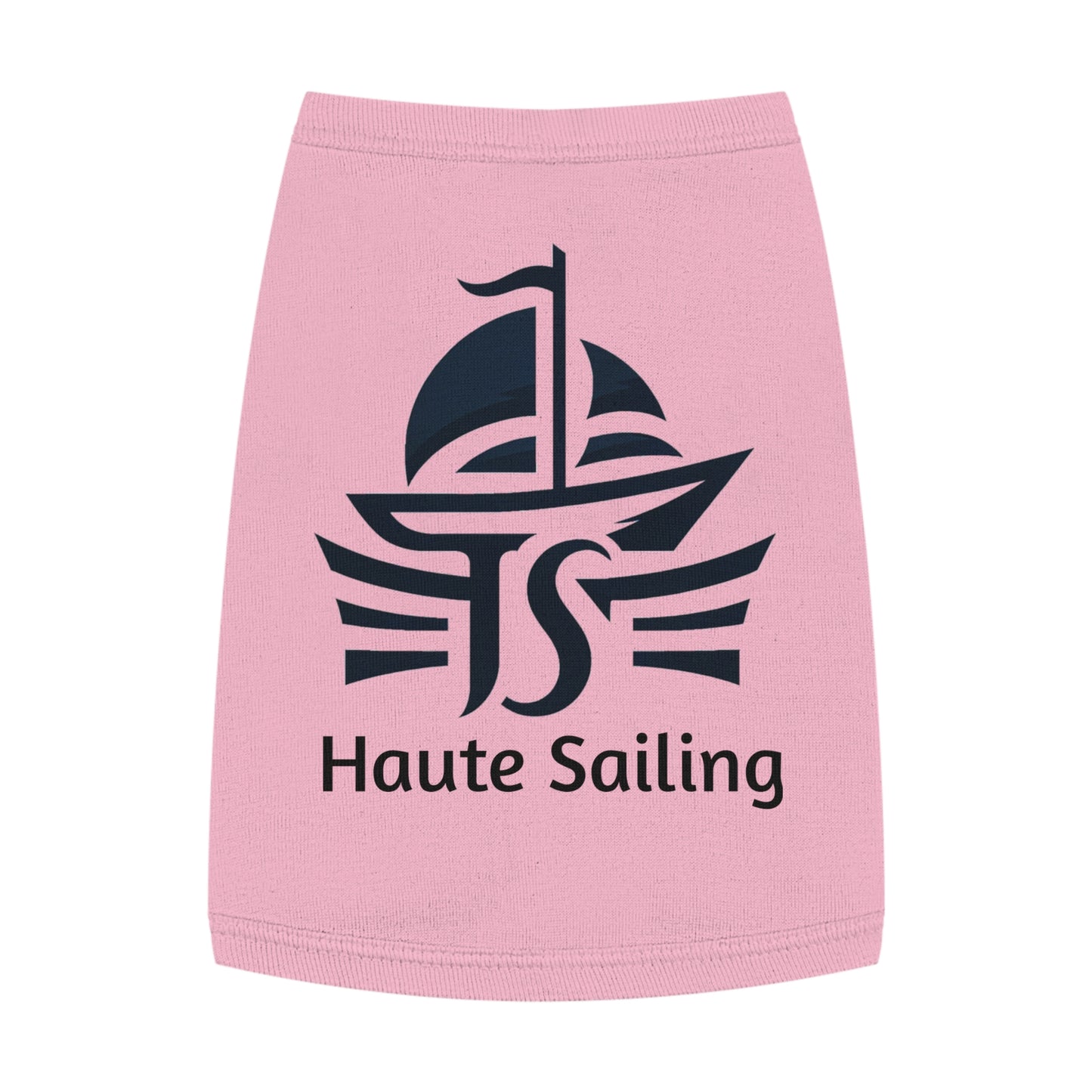 Pet Tank Top - I'd rather be Haute Sailing