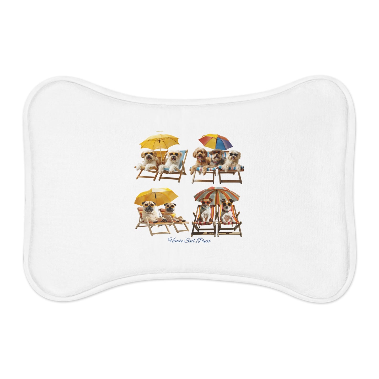 Beach Dogs Feeding Mat - Haute Sail