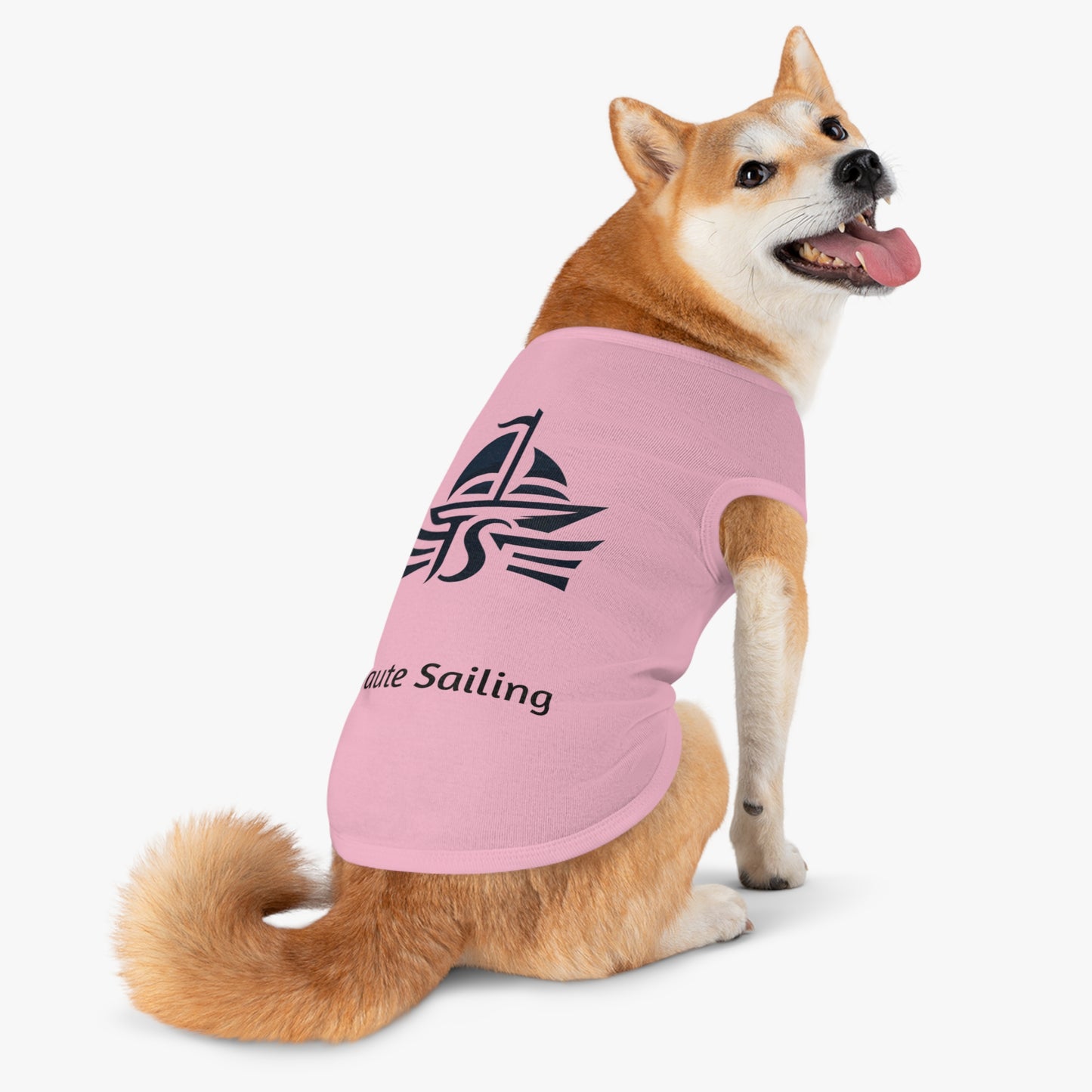Pet Tank Top - I'd rather be Haute Sailing
