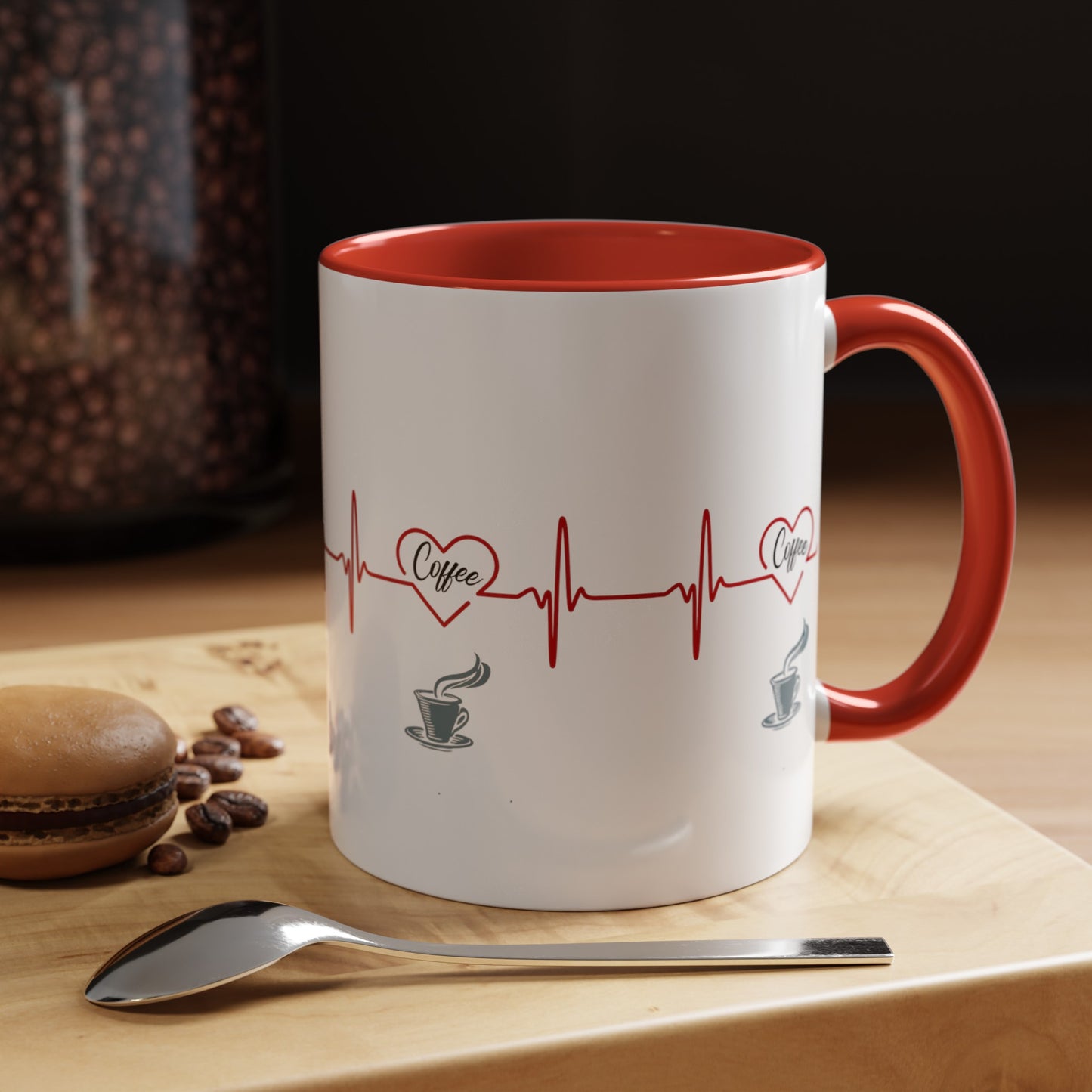 Heartbeat Coffee Mug, 11oz - Haute Sail