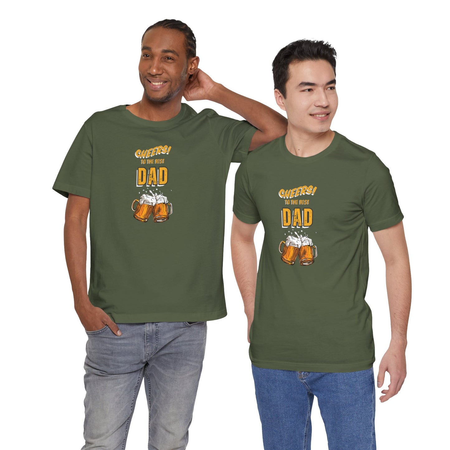 Cheers to the Best Dad Unisex - Haute Sail
