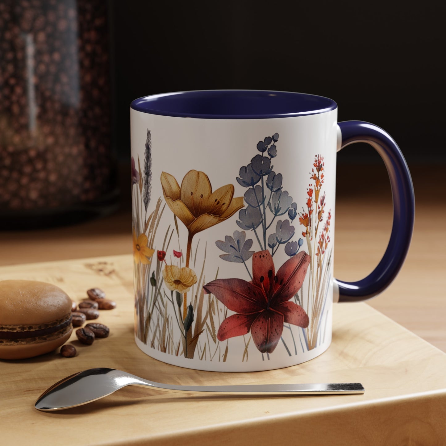 Water Flowers Coffee Mug, 11oz - Haute Sail