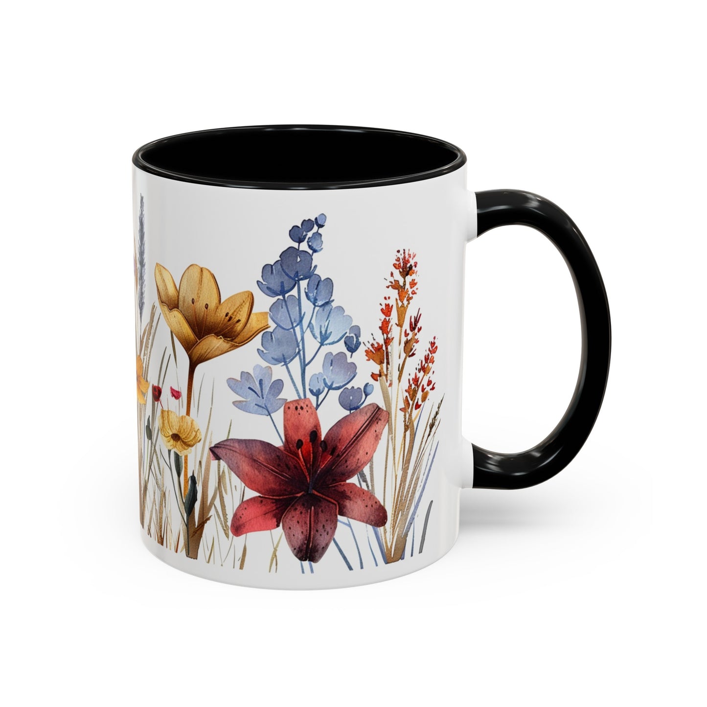 Water Flowers Coffee Mug, 11oz - Haute Sail