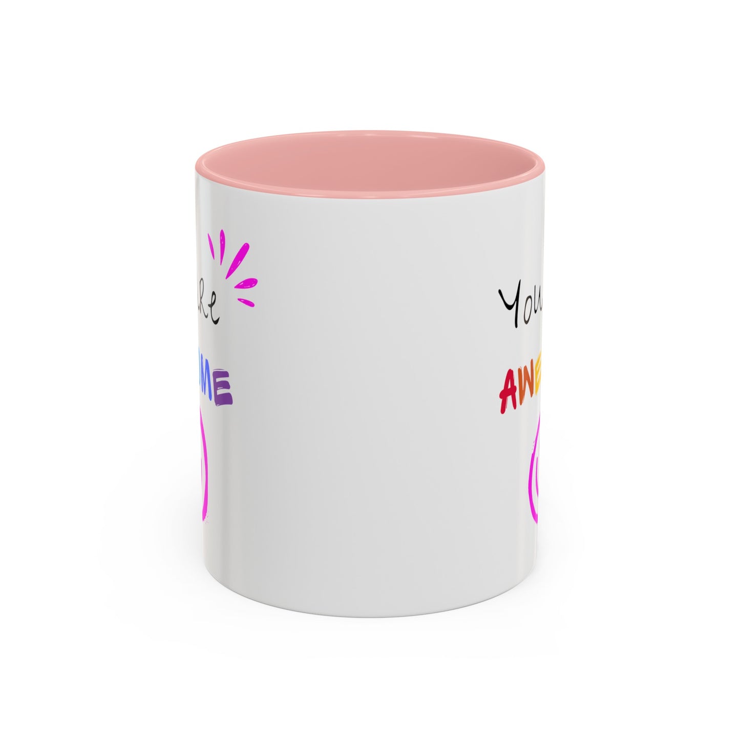 You are Awesome Accent Coffee Mug, 11oz - Haute Sail