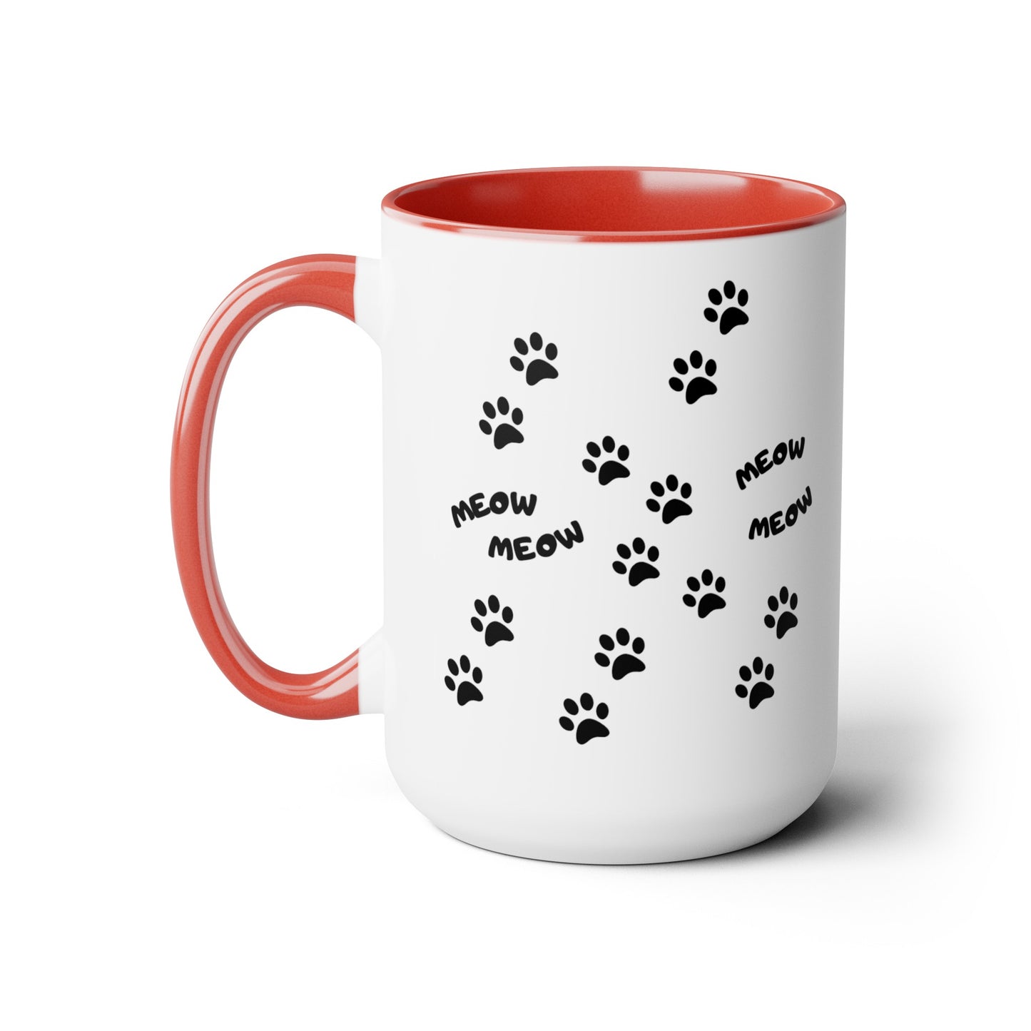 World's Best Cat Mom Two-Tone Coffee Mug, 15oz - Haute Sail