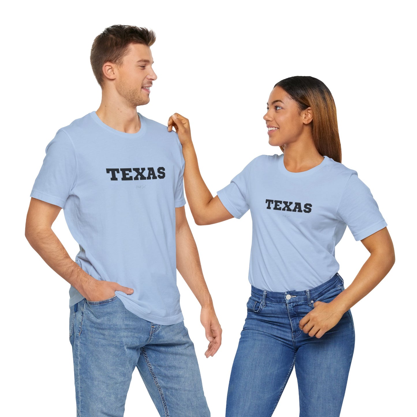 Texas Unisex Jersey Short Sleeve Tee - Haute Sail